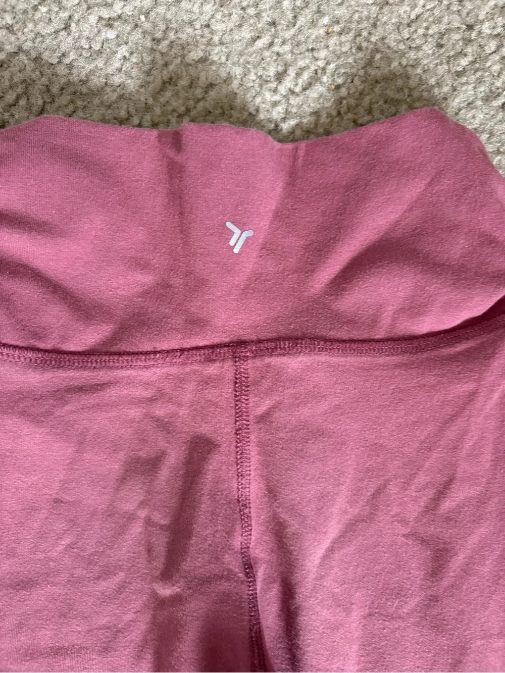 Old Navy Active Girls Mauve Flare Leggings